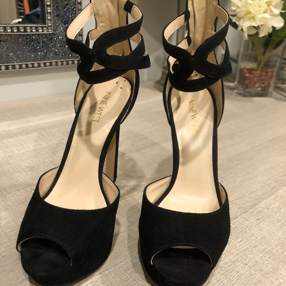 Nine West Ankle Wrap Heels